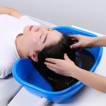 간이 휴대 용 세발기 환자 머리 감기 노인 복지 방문 목욕 용구 성인 누워서 의자, 상세페이지 참조