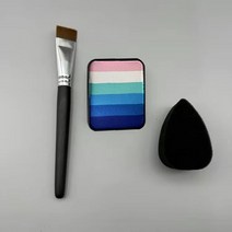 페이스 페인팅 펜 템페라 물감 레인보우 박스 매트 수성 페이스 페인트 바디 아트 메이크업 제품 빠른 건, 01 01