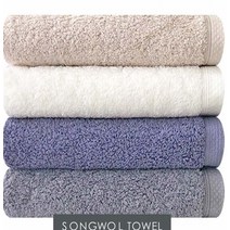 타월 판촉수건 160g 코마40수무지 송월 판촉수건 수건 타올, 보라