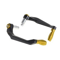 [해외]22mm 78 혼다 야마하 카와사키 두카티 BMW KTM 스즈키 용 범용 오토바이 핸드 가드 브레이크 클러치 레버 프로텍터 핸드 가드, 탄소 금