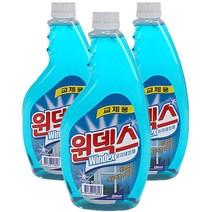 존슨 윈덱스 유리세정제 교체용, 660ml, 3개