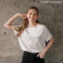 타미힐피거(잡화) [타미힐피거] T3139 크루넥 반팔티셔츠 택1