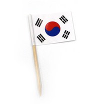 과일꽂이 디저트 꼬치 꼬지 요지 데코픽 티포크 파티 핑거푸드 소풍 피크닉 도시락 태극 10P