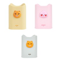 홈앤키즈 카카오프렌즈 탁상 입체 스윙 휴지통 (라이언 어피치) 미니휴지통, 어피치(연핑크)