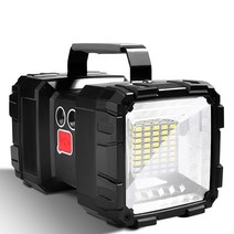 XHP70-Core 강력한 빛 LED 충전식 더블 헤드 서치 라이트 100000 루멘 손전등 작업 수리 조명 캠핑 랜턴, size 1_20 hours