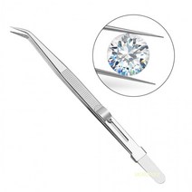 전문가용 곡선 보석 고급형 정밀 다꾸 일자 작업 핀셋, 직선형, 직선형
