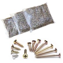 목공 목재용 3.5mm 접시머리 피스 나사 봉지단위, 3.5x30(mm) 1000ea