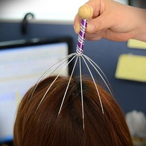 머리마사지기 간지러운 두피관리기 머리가즘 머리카락촉수자극