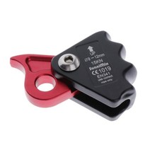 수목 등반 나무 동굴 탐험 Fr 9-12mm 로프 그랩, 블랙 레드, 합금