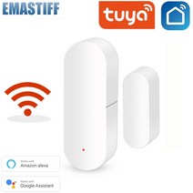 문열림센서 출입문센서벨 tuya 스마트 와이파이 도어 센서 도어 열림닫힘 감지기 와이파이 앱 알림 경고알렉사 구글 홈으로 소리 보안 알람 문센서 53, 협력사, 와이파이 ds2