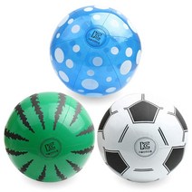 808 비치볼 유아 물놀이공 투명 수박 축구 - 51668EA, 본상품선택, 땡땡이, 본상품선택