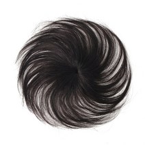 정수리 똑딱이 인모 부분가발 블랙 가마커버 염색가능, 상품선택