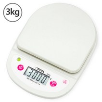 오펠 주방저울 3KG 대용량 OF-3004A 화이트