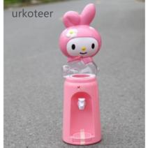 urkoteer귀여운 캐릭터 물통 탁상용정수기 키티 마이멜로디 도라에몽 텀블러 사무실 책상 조카 선물, .ml, 곰돌이 푸 2