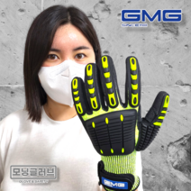 GMG 지엠지 코팅장갑 타격방지장갑 KR-TX5000 협착방지 충격방지, 타격방지장갑 L (1켤레), 1개
