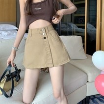 여성용 반바지 새로운 하이 웨스트 데님 슬림 a 라인 2022