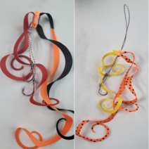 마스터24 유동식 타이라바 스커트 넥타이 실리콘 훅세트 시헌터 오너 8합사줄/오너BKK바늘, 고정식.2-5