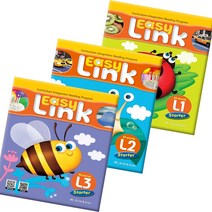 Easy Link Starter 1 2 3 (Student Book + Workbook + QR code) / 이지링크 스타터 영어 읽기 기본기학습 교재, 3. Easy Link Starter 3