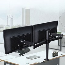 무중력 모니터 암 주식용 노트북 더블 모니터 거치대 받침대 듀얼 다중 게이밍 리프트 업