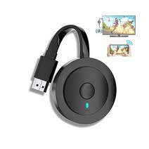 4K 무선 HDMI 디스플레이 동글 어댑터 1080P iPhone iPad Android 태블릿 Windows에서 HDTV/모니터/프로젝터로의 WiFi 스트리밍 영화 쇼