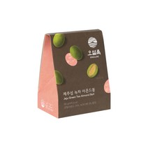 오설록 [본사직영] 제주섬녹차아몬드볼 80g [E], 1box