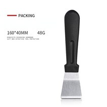 냉장고부품 주방 악세사리 스테인레스 스틸 Lampblack 삽 먼지 청소 냉장고 해동, [01] 1