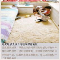 두꺼운 침대 소형 카펫 유럽식 거실 침실 가득깔기 양털러그