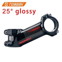 로드 MTB 자전거 스템 TOSEEK-카본 스템 10/17/25/35 도 산악 자전거 스템 31.8mm 핸들 바 스템 60/70/80/90/100/110/120mm 라이저 BMX MTB 부품, 15 25 degrees-80mm