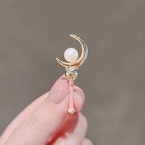 일베 선녀 미니 요술봉 브로치 여조 젠틀 넥 워싱 방지 액세서리