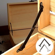 가구 상자 보관함 케이스 힌지 지지대 경첩 DIY 공예 소품, 실버