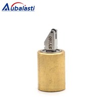 Aubalasti 유리 커팅 헤드 직경 16mm 높이 22mm M8 CNC 라우터 용 베어링 포함, 12 Line 6mm