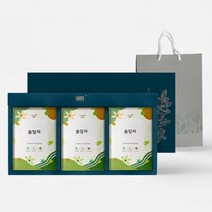 솔잎차 티백 국내산 솔잎 pine tea 사무실 회사 차 솔차 소나무잎 선물 세트 명절 추석 설날 차선물, 5박스, 20티백*3