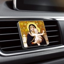 차량방향제 천연 자연향기 성화 액자 명품 감성디퓨저, 빙향-Saint Face