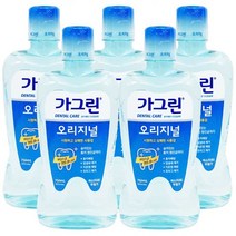 동아제약 구강청결제 가그린 오리지널 750ml x 5개, 없음, 상세설명 참조