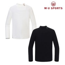 엠유스포츠 [엠유스포츠] 남성 하프넥 이너 티셔츠 (MU20722PL51)