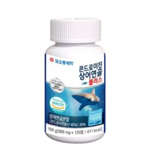 코오롱제약 콘드로이친 황산 상어연골 보스웰리아 120정 x 1통, 1개