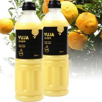 무농약 유자원액100% (900ml 2개) 에덴 고흥유자 냉동포장 유자차, 에덴 무농약 유자원액100% 900ml