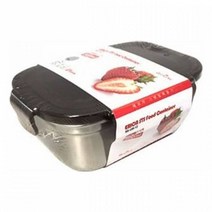 스텐 밀폐 용기 12호 500ml 사각 잠금장치 주방 용기 그릇건조대 칼세트 키친타올걸이 주방도구 주방소품 수저통 주방정리용품 도마주방조리도구 스텐밀폐용기 식기건조대 조리도구세트 양념통 조리도구 아이디어주방용품 키친툴세트 키친툴 조리도구걸이