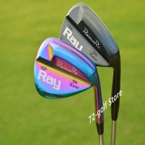 골프 클럽 셋트 뉴 웨지 블랙레인보우 로마로 레이 SX 제로 단조 CNC 밀드 페이스 샌드 골프채, 52 with steel shaft