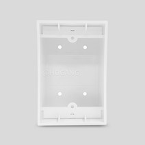 PVC 노출복스 매입형 노출형 콘센트박스 1개용 와이드, 13228.콘센트박스 1개용(와이드형), 1