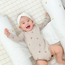 폭조절 뒤집기방지 쿠션 아기 바디필로우 유아 죽부인, 클로버
