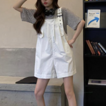 나루니 W05094 멜빵반바지 맬빵 스트랩반바지 점프수트 여름 귀여운 사은품증정