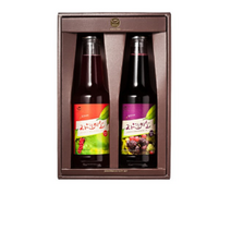 자연미소 오미자 원액 700ml + 복분자 원액 700ml 세트, 1세트