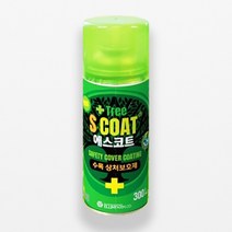 에스코트 스프레이 300ml 오염방지 수분증발 수목 상처보호 수분증발 억제 유연성 우수, 단품