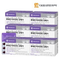 대웅생명과학 루테인 지아잔틴 오메가3, 30정, 6개