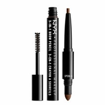 NYX PROFESSIONAL MAKEUP 닉스 3-In-1 브로우 펜슬, Soft Brown