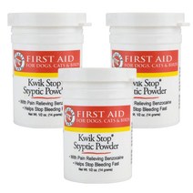 퀵스탑 반려동물 지혈제 응급 지혈파우더 14g 3개입, 퀵스탑 14g 3개입
