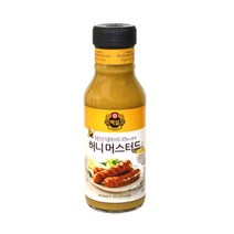 C0124/CJ백설 허니머스터드소스320g, 상세페이지 참조