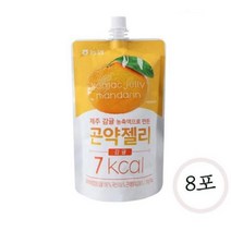 청정원 국산 감귤농축액으로 만든 곤약젤리 150gx8포, 8개