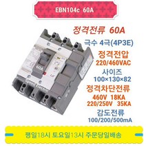 LS산전 EBN104c 60A 누전차단기 4P60A ELB ELCB EBE104b